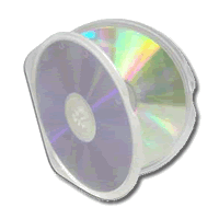 Double CD DVD Clamshell Case 50 Pack