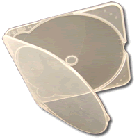 DiscSavers Clear CD Case - 100 Pack