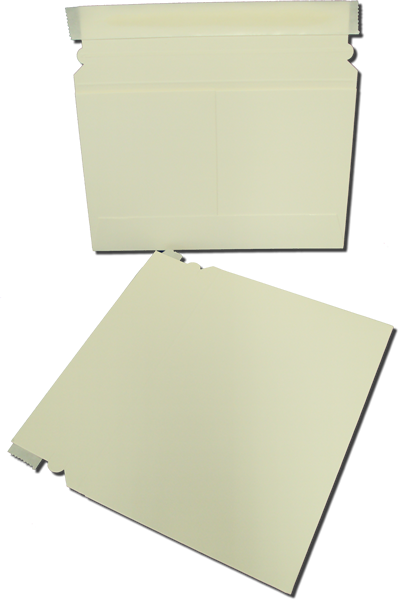 White Paper Board Self Seal Mailer 9x6 100 pack - Click Image to Close