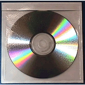 Vinyl CD DVD Tamper Proof Adhesive Pocket - Click Image to Close