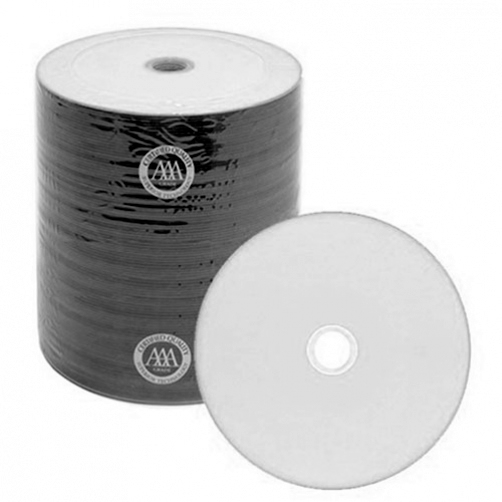 Spin-X CD-R 80 min 52x Silver InkJet Printable in Hub