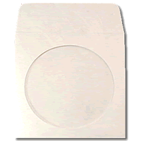 Tyvek CD Sleeve with Window and Flap 100 Pack